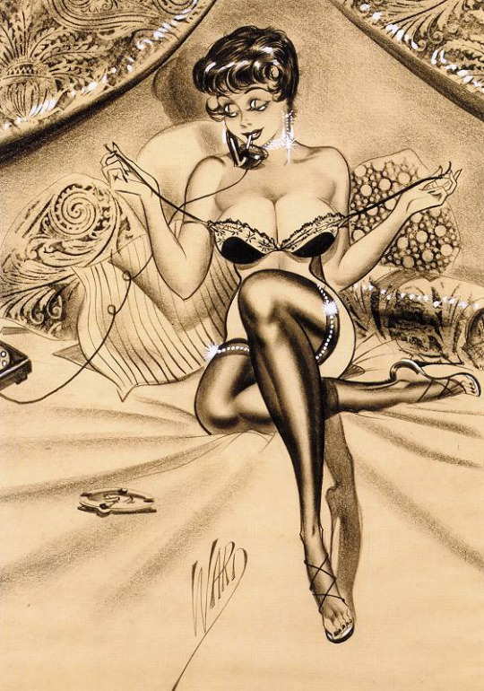 Bill ward spanking women art