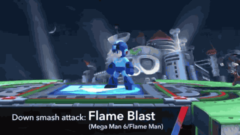 iheartnintendomucho:  Mega Man’s moveset and Final Smash revealed We already knew every single one of Mega Man’s attacks would be robot master moves from the many titles Mega has appeared in. The above is most of his moves detailed. His Final Smash