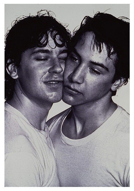 Porn Pics bible-png:  Keanu Reeves and Carl Marotte