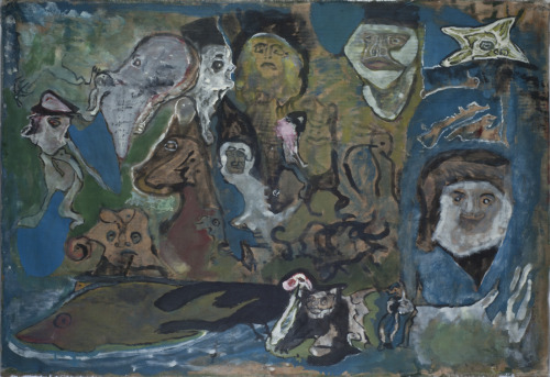 cavinmorrisgallery: Leonard DaleyMarjorie, 1994Mixed media on canvas26.5 x 38 inches67.3 x 96.5 cmLE