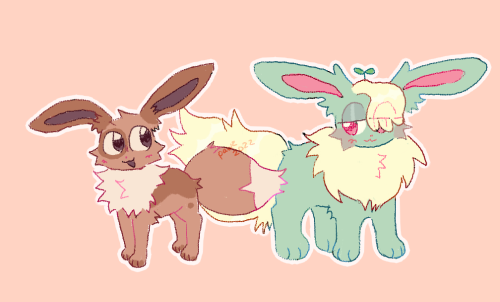 eevee and flareon sonas