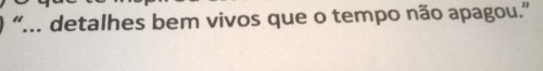 coisas boas acontecem.