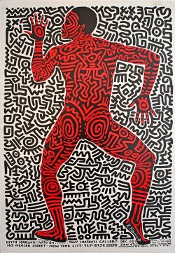 langoaurelian:  KEITH HARING 1984 