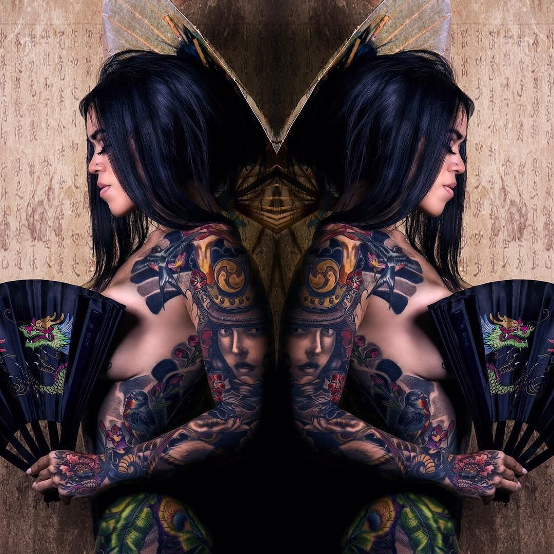 ilikehorimono:This generation x #geisha 📷 @mikemilesm3 💉 @wesbrownart featured