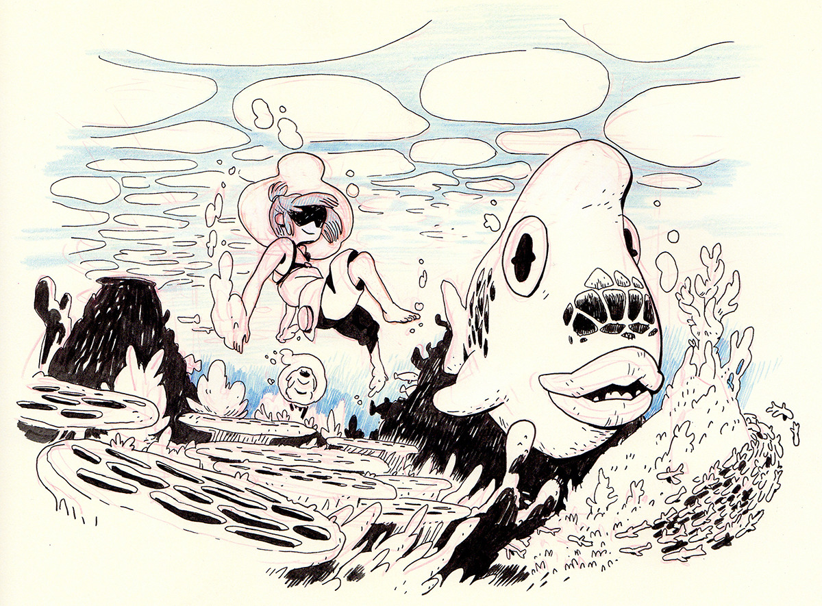 anthonyholden:  Is everyone playing Inktober this year? I’m posting my dailies