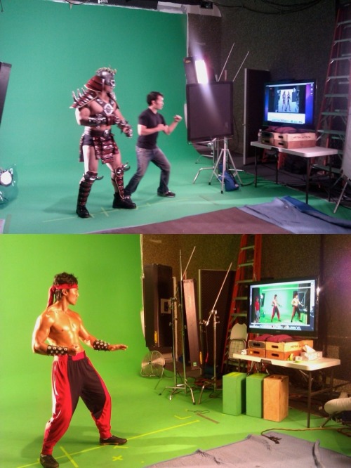 mortalkombatshrine:  Make-up artist Tanea Brooks has released a set of pictures that show actors and actresses dressed up in costume doing video capture work for the cancelled Mortal Kombat HD remake. Even though the game was cancelled, images show that