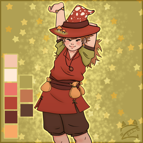 Choji looks so cute as a witch X3! He often eats mushrooms for mana regenNaruto Masterlistwitch