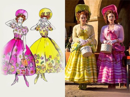 scurviesdisneyblog:Sandy Powell’s beautiful costume designs for Cinderella ₍₂₀₁₅₎