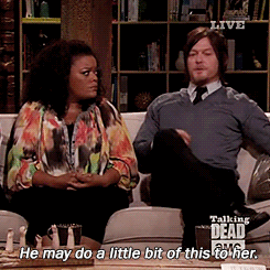 ricktatorshipxo:  Norman on Caryl 