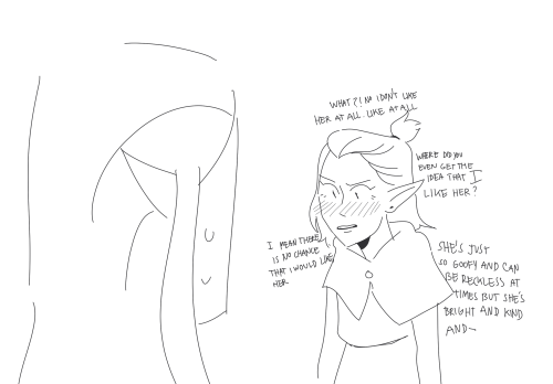 cookiescr:Look. Lilith’s a dumbass so I think she wouldn’t immediately notice Amity’s crush for Luz
