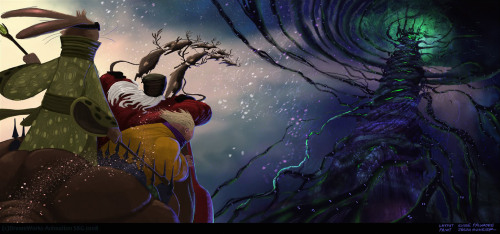 Rise of The Guardians, early concept art.