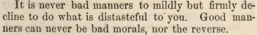 yesterdaysprint: The Illustrated Book of Manners: A Manual of Good Behavior and Polite Accomplishments, 1866 