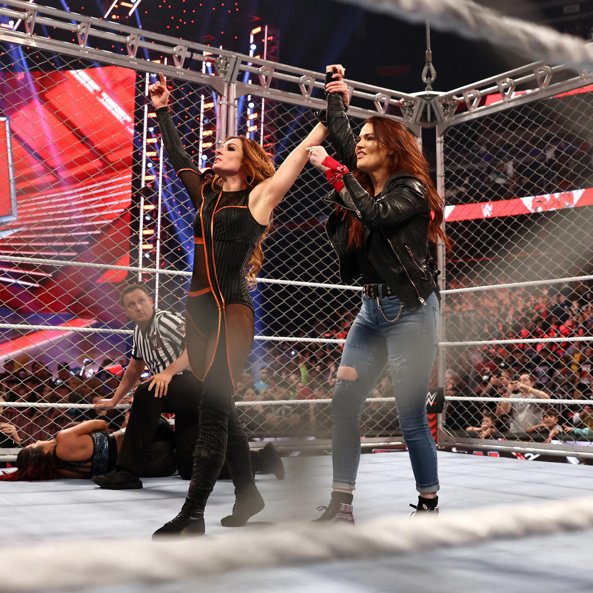 FULL MATCH — Becky Lynch vs. Bayley — Steel Cage Match: Raw, Feb. 6, 2023 