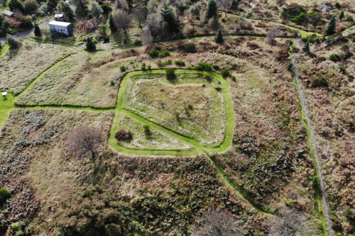 Ardoch Roman Fort, Kaims Castle Roman Fortlet and Muir O’ Fauld Watchtower | Gask Ridge, PerthshireW