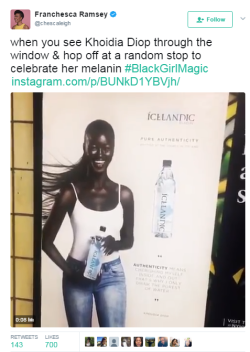 ithotyouknew2: black-to-the-bones:  Do you see how important this is for us? Stop questioning why we are fighting for equality  I want more black excellence   She looks so fuckin good oh my god 