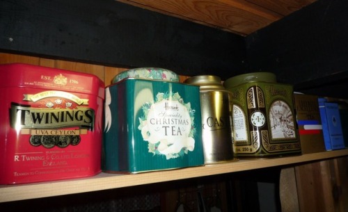 heavytweedjacket:(HTJ Archives) Tea Tins. I enjoy a good cup of tea. The trouble is that I’ve 