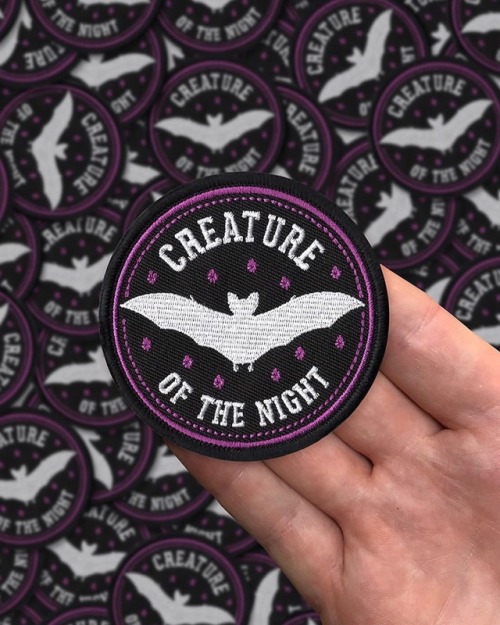 Calling all creatures of the nightNew patches available at www.seventhink.com......#patch #patchgame