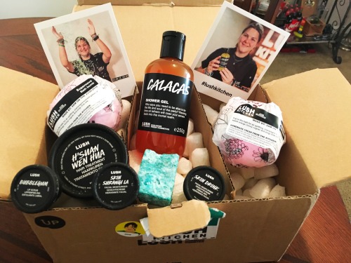 Last but certainly not least, one of my recent Lush Kitchen orders came in the other day!! It includ