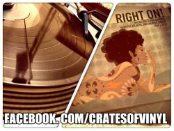 Currently listening to: Right On! - Break Beats &amp; Grooves From The Atlantic &amp; Warner Vaults. #onmyturntable #vinyloftheday 