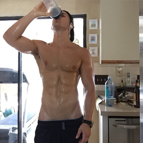 alpharoommate:  Young Alpha Danny has returned from his morning run. When he has