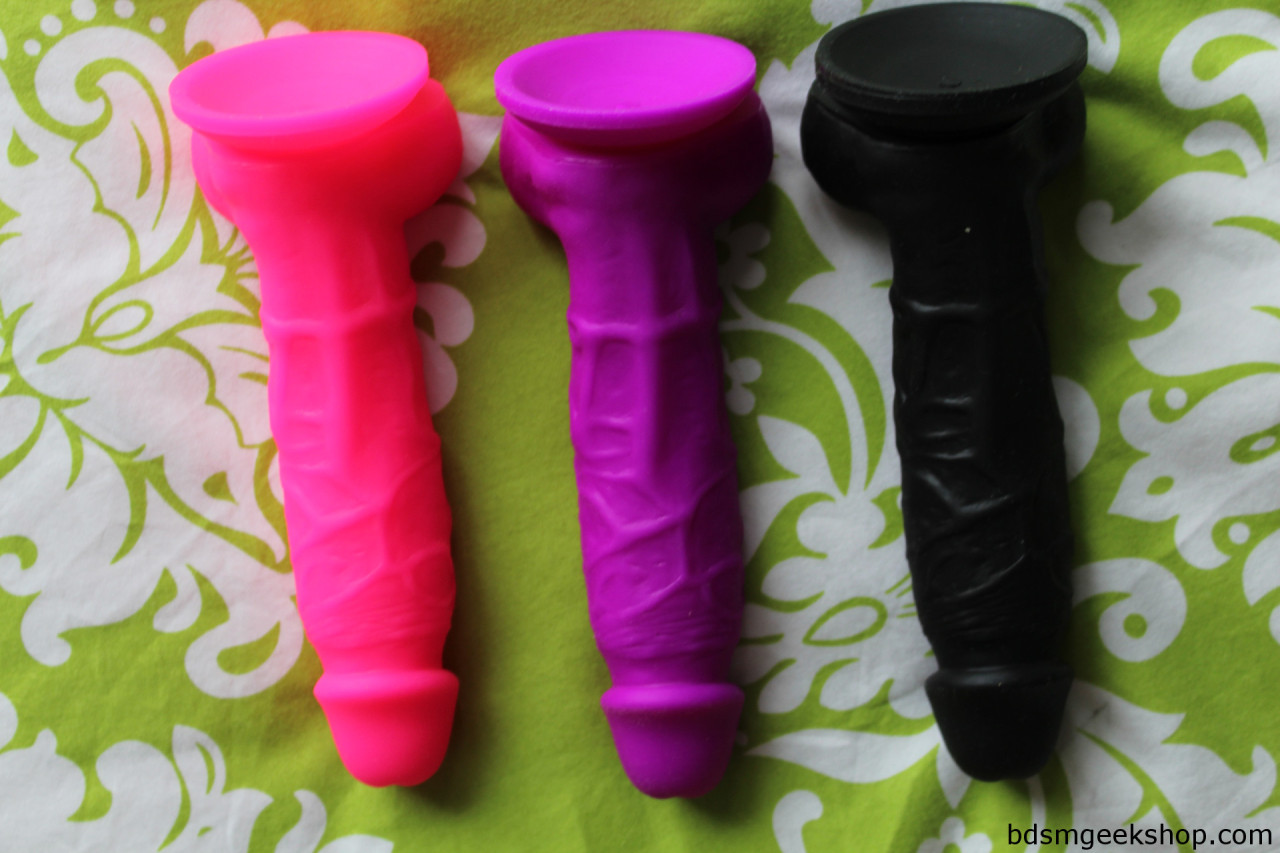 bdsmgeekshop:    Silicone Colours Dildo - Now in stock!  Need the pink onesssssss