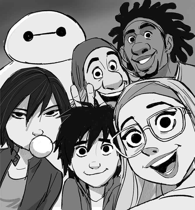 cosmoanimato:  Big Hero 6. One week from today!  