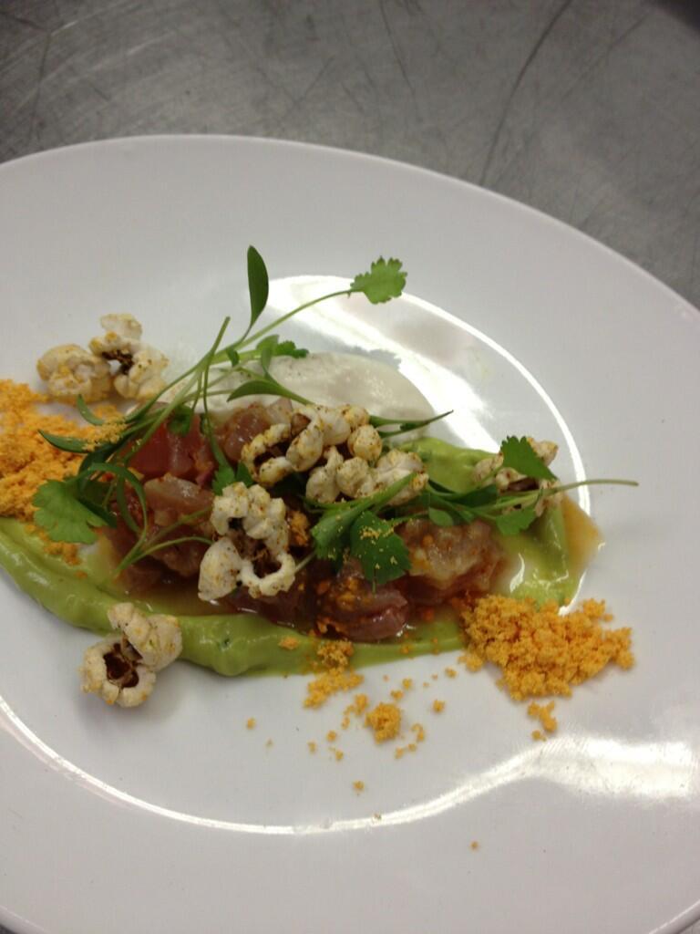 rooseveltrva:  Chef Lee’s  dish at the Leukemia &amp; Lymphoma Society benefit