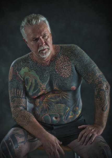  How will your tattoos look at 80? Awesome as fuck!       Boom. There it is.