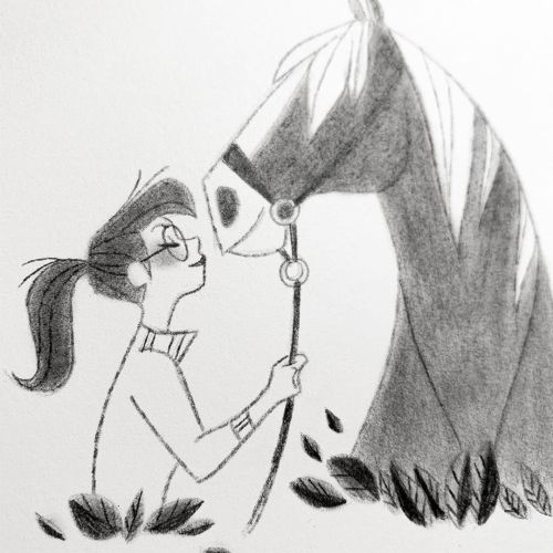 Nose to nose. When I was a kid I learned that horses greeted each another by breathing into each oth