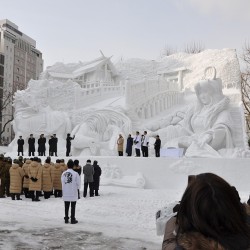 instagram:  Exploring the Sapporo Snow Festival