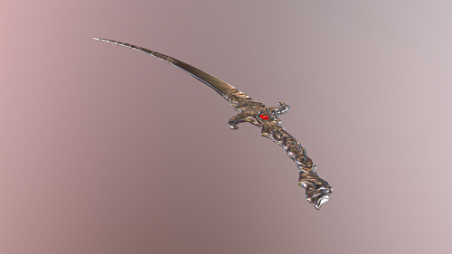 I started learning 3d like about 3 months ago and I decided to create the most adorable weapon for t