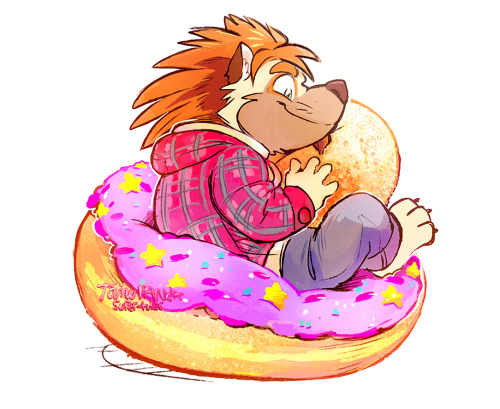 tulerarts:  Furry Foodies, take two! A second wave of little furries with their favourite food, jumbo sized. I had a lot of fun drawing all of these, all twenty of em. Someday down the road I might revisit this idea. The first batch can be seen here.