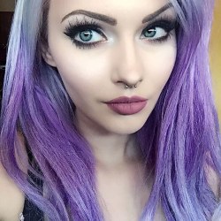 limecrime:  Stunning @purplesneakers_ wearing #FADED 👄💄  Get yours on www.limecrime.com!