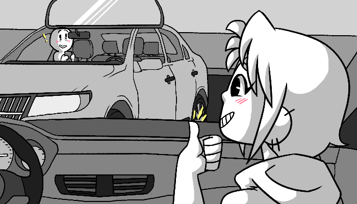 southpauz:  True storyWhile I was in the car (waiting for my mom to get back from