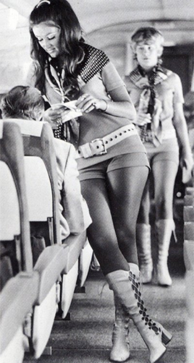 Sex vintagegeekculture:  Stewardesses in the pictures