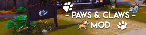Paws &amp; Claws - M03: Animal Shelters V1.11Another quick little fix!I noticed I forgot to upda