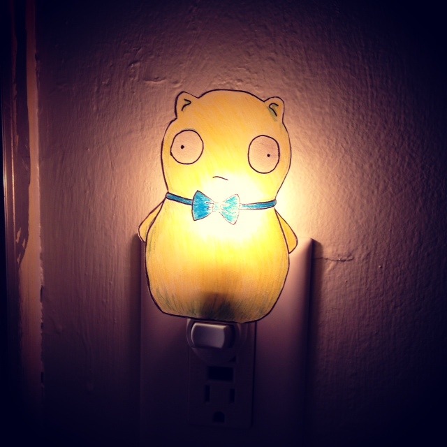 Bob's Burgers Kuchi Kopi as Louise Belcher Night Light (with