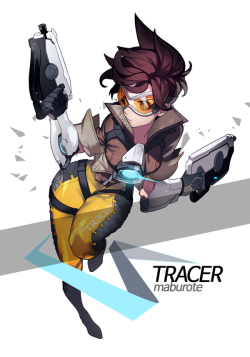 forthepixels:  Tracer art by maburote 