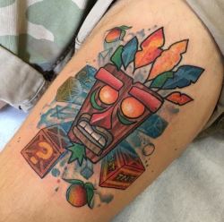 tattoosideas:    → Michela Bottin     Crash Bandicoot