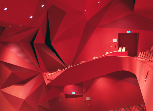 tapist:  Matthijs Borghgraef - Agora Theatre by UN Studio, Lelystad