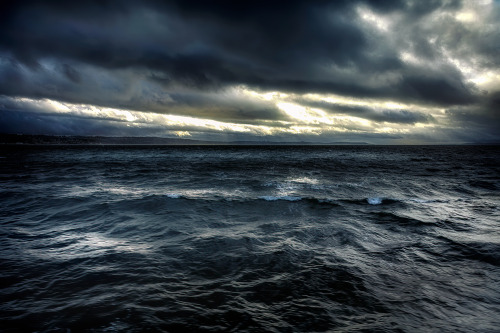 thepictorialist:Tad rough crossing—Edmonds-Kingston Ferry, Puget Sound, WA 2015