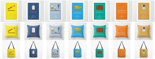 The Wes Anderson collection
Other items are also available.
http://society6.com/britishindie