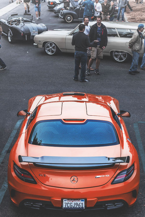 fullthrottleauto: Mercedes SLS AMG Black Series at Cars and Coffee Irvine (CA) (by I am Ted7) (#FTA)