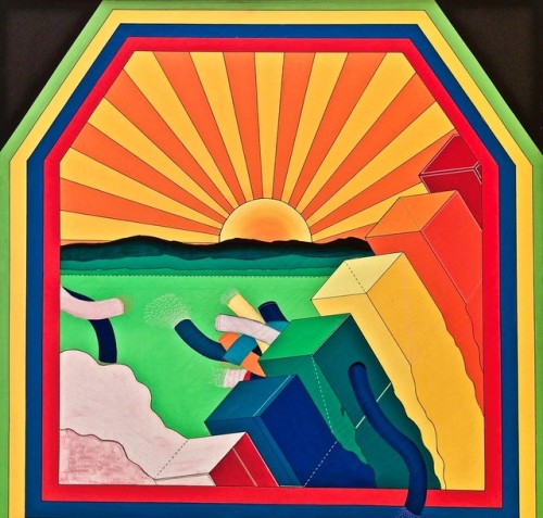 jareckiworld:António Palolo  —  Untitled    (acrylic on canvas