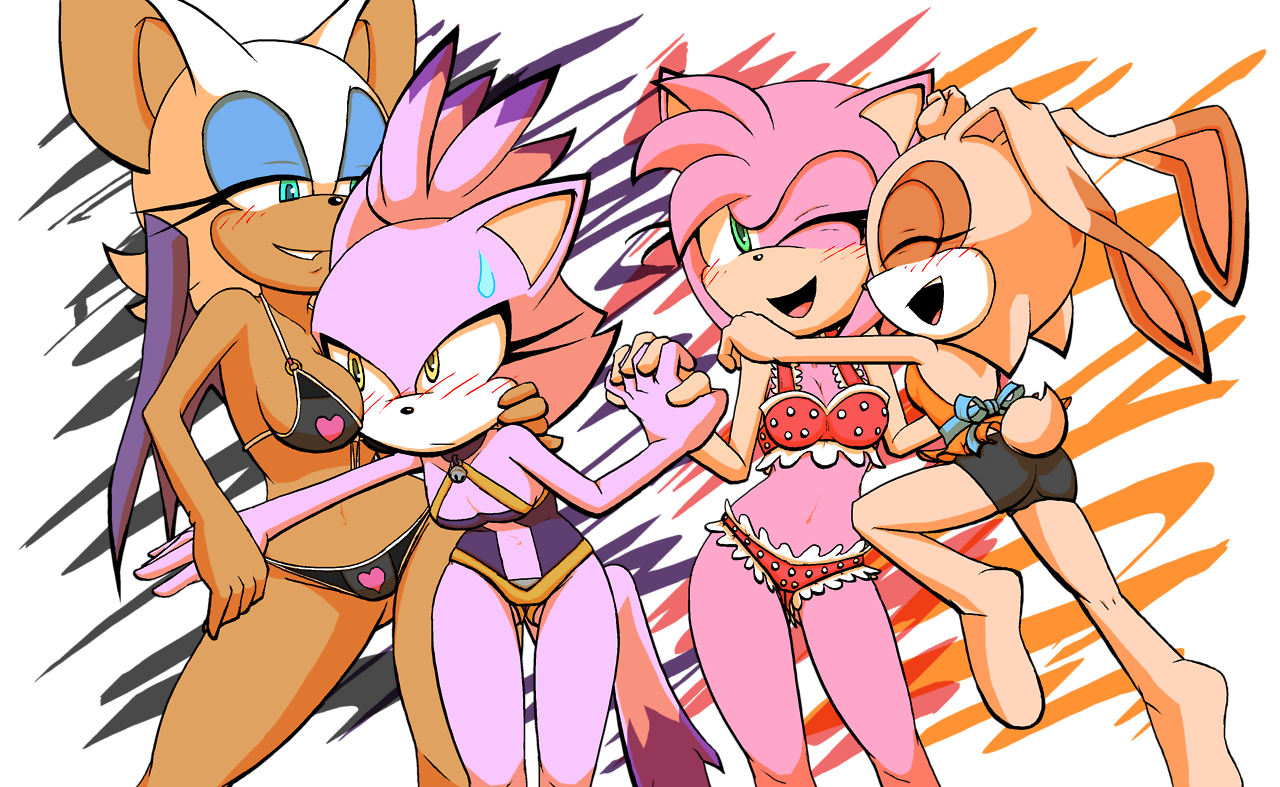 bloodrike:  Rouge/Blaze/Amy/Cream ~Summer 2017~