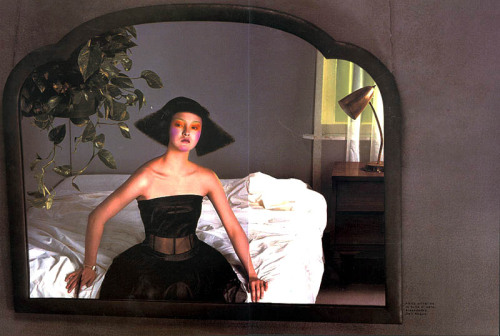 driflloon:mirror, mirror: devon aoki for vogue italia mar. 1999