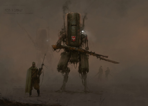 jakubsan:   ‘PZM - 7 Śmiały’ and  ‘Pz. Kpfm. IV Brynhildr’  Ok,  as I already announced few days ago, that I’m working on a video game set in the my  1920+ world, I think I can share one of the early concept art of Polania & Saxony Empire