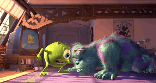 disneypixar:There’s no “i” in “scream.” Happy National Best Friend Day!