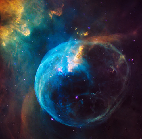spacewonder19: Cosmic Cutie —NGC 7635 ‘Bubble’ 