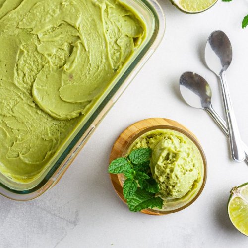 dessertgallery: Sugar-Free Matcha Avocado Sorbet-Your source of sweet inspirations! || GET AWESOME D
